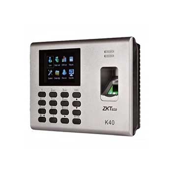 ZKTeco K40 Fingerprint Time Attendance & Access Control Terminal with Adapter